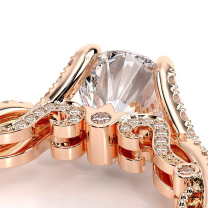 Verragio Pave Round Engagement Ring