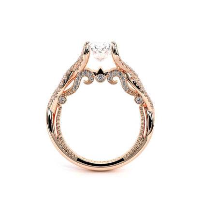 Verragio Pave Oval Engagement Ring