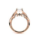 Verragio Pave Oval Engagement Ring