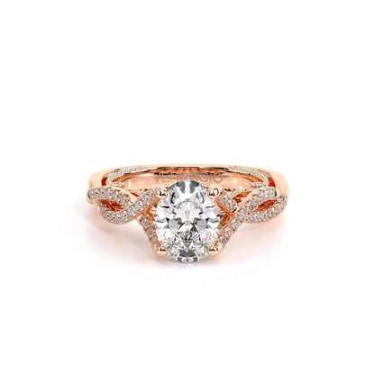 Verragio Pave Oval Engagement Ring