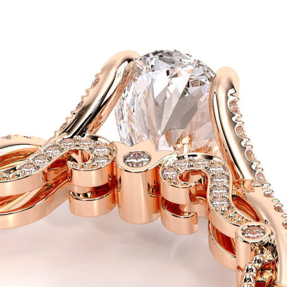 Verragio Pave Oval Engagement Ring