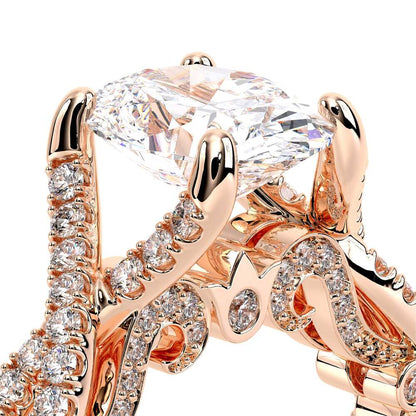 Verragio Pave Oval Engagement Ring