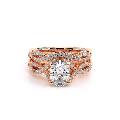 Verragio Pave Oval Engagement Ring