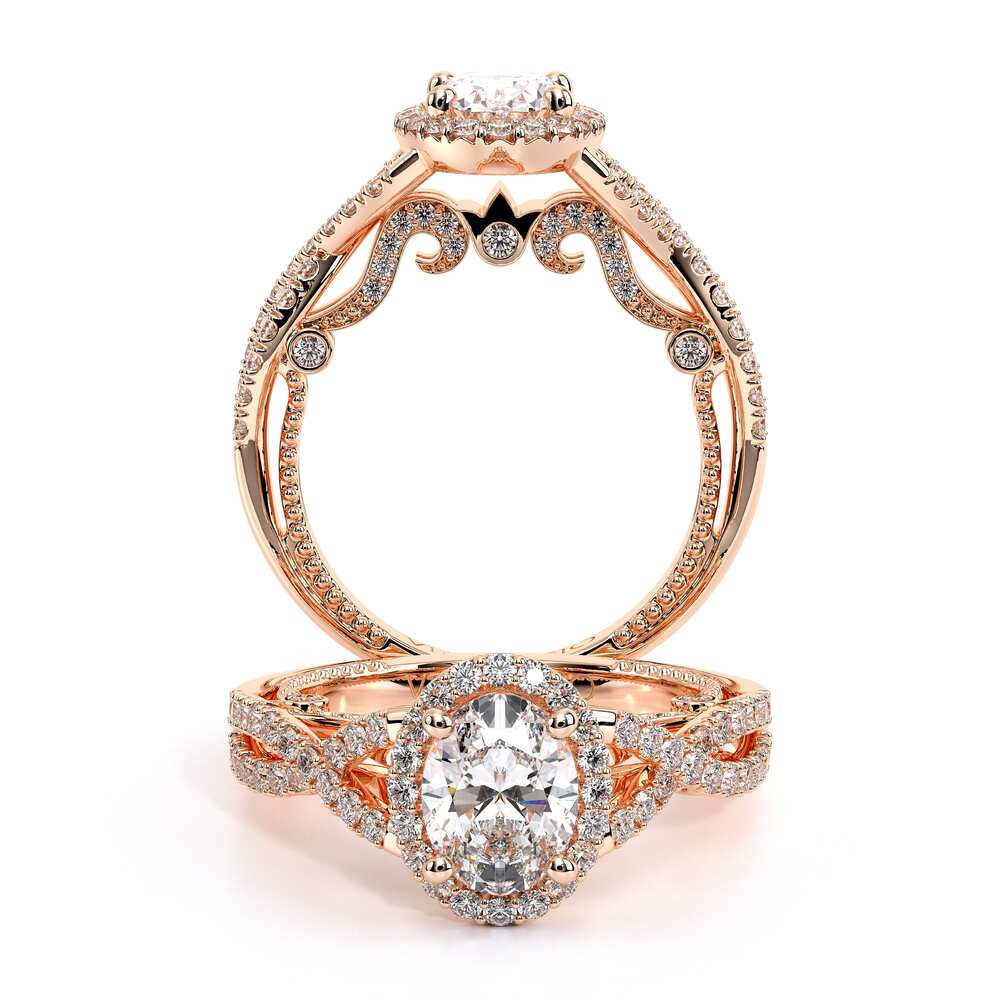 Verragio Halo Oval Engagement Ring