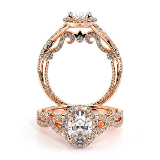 Verragio Halo Oval Engagement Ring