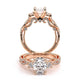 Verragio Three-Stone Oval Engagement Ring