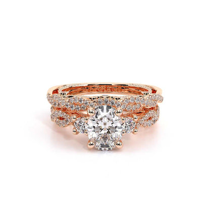 Verragio Three-Stone Oval Engagement Ring