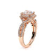 Verragio Halo Princess Engagement Ring