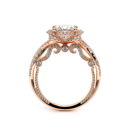 Verragio Halo Princess Engagement Ring