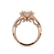 Verragio Halo Princess Engagement Ring