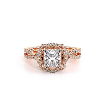 Verragio Halo Princess Engagement Ring