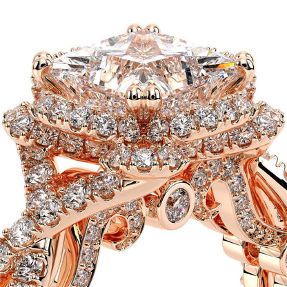 Verragio Halo Princess Engagement Ring