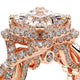 Verragio Halo Princess Engagement Ring