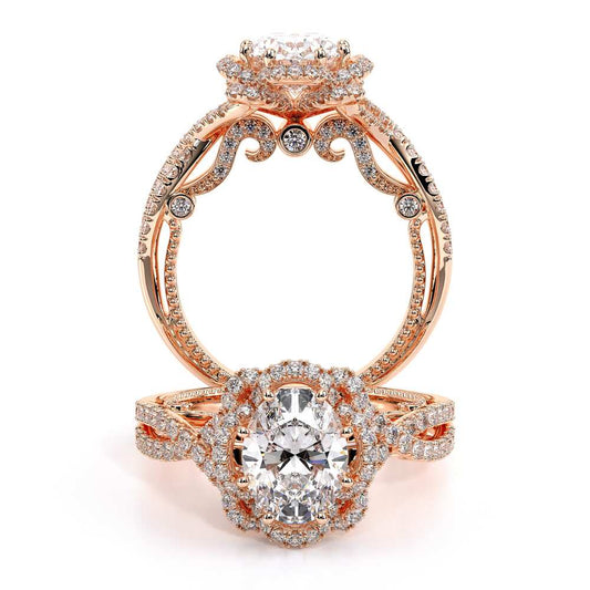 Verragio Halo Oval Engagement Ring