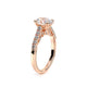 Verragio Pave Oval Engagement Ring