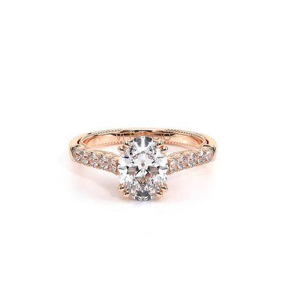 Verragio Pave Oval Engagement Ring