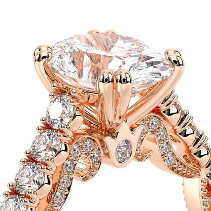 Verragio Pave Oval Engagement Ring