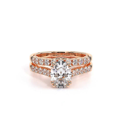 Verragio Pave Oval Engagement Ring