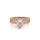 Verragio Pave Pear Engagement Ring