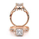 Verragio Halo Princess Engagement Ring