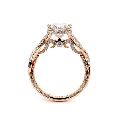 Verragio Halo Princess Engagement Ring