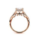 Verragio Halo Princess Engagement Ring