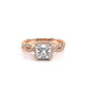 Verragio Halo Princess Engagement Ring