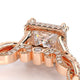 Verragio Halo Princess Engagement Ring