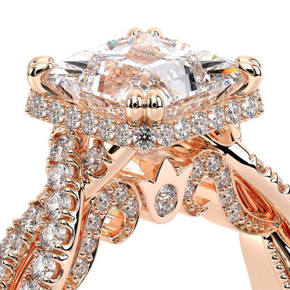Verragio Halo Princess Engagement Ring