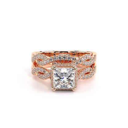 Verragio Halo Princess Engagement Ring