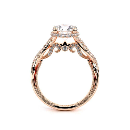 Verragio Halo Round Engagement Ring