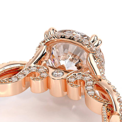 Verragio Halo Round Engagement Ring
