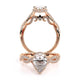 Verragio Halo Pear Engagement Ring