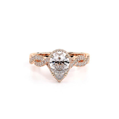 Verragio Halo Pear Engagement Ring