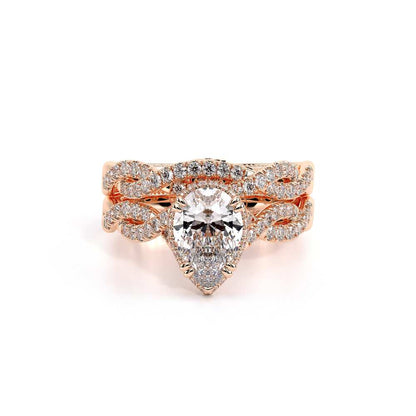 Verragio Halo Pear Engagement Ring