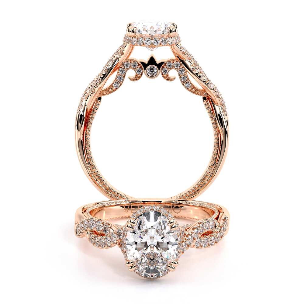 Verragio Halo Oval Engagement Ring