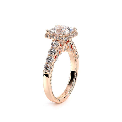 Verragio Halo Princess Engagement Ring