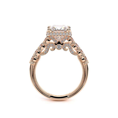 Verragio Halo Princess Engagement Ring