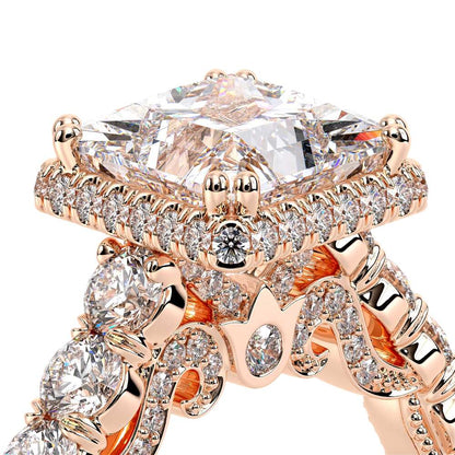 Verragio Halo Princess Engagement Ring