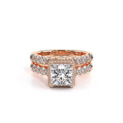 Verragio Halo Princess Engagement Ring