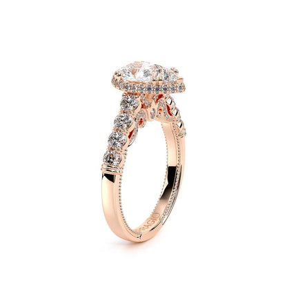 Verragio Halo Pear Engagement Ring