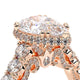 Verragio Halo Pear Engagement Ring