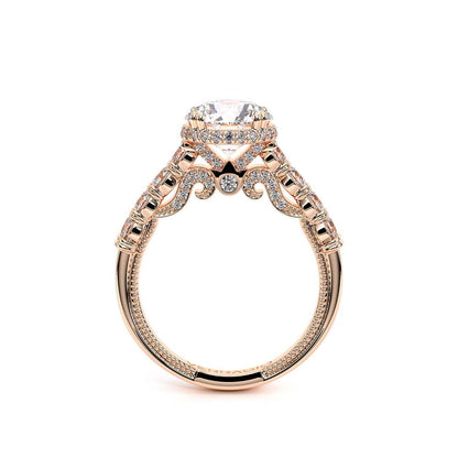 Verragio Halo Round Engagement Ring