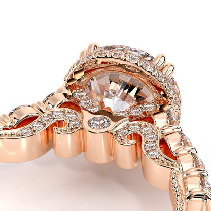 Verragio Halo Round Engagement Ring