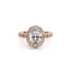 Verragio Halo Oval Engagement Ring