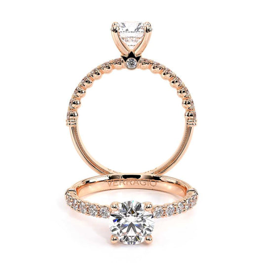 Verragio Pave Round Engagement Ring