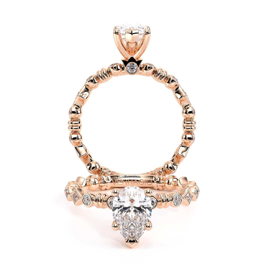 Verragio Solitaire Pear Engagement Ring