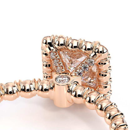 Verragio Halo Princess Engagement Ring