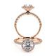 Verragio Halo Round Engagement Ring