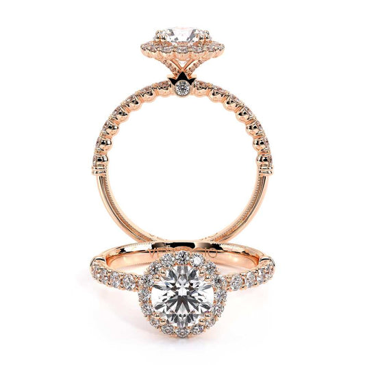 Verragio Halo Round Engagement Ring
